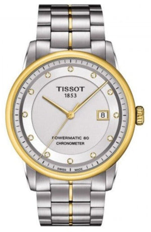 Tissot Luxury Powermatic 80 Silver Dial Silver Steel Strap Watch For Men - T086.408.22.036.00