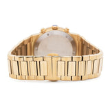 Salvatore Ferragamo Sapphire Chrono Black Dial Gold Steel Strap Watch for Men - SFME01323