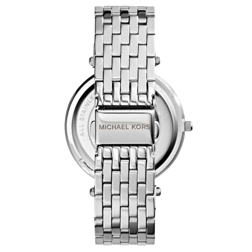 Michael Kors Darci Silver Dial Silver Stainless Steel Strap Watch for Women - MK3190