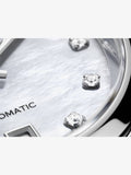 Tag Heuer Carrera Diamonds Mother of Pearl Dial Silver Steel Strap Watch for Women - WBN2412.BA0621