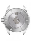 Tag Heuer Aquaracer Calibre 5 Premiere League Edition Black Dial Silver Stainless Steel Watch for Men - WAY201D.BA0927