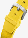 Tag Heuer Formula 1 Chronograph Yellow Dial Yellow Rubber Strap Watch for Men - CAZ101AM.FT8054