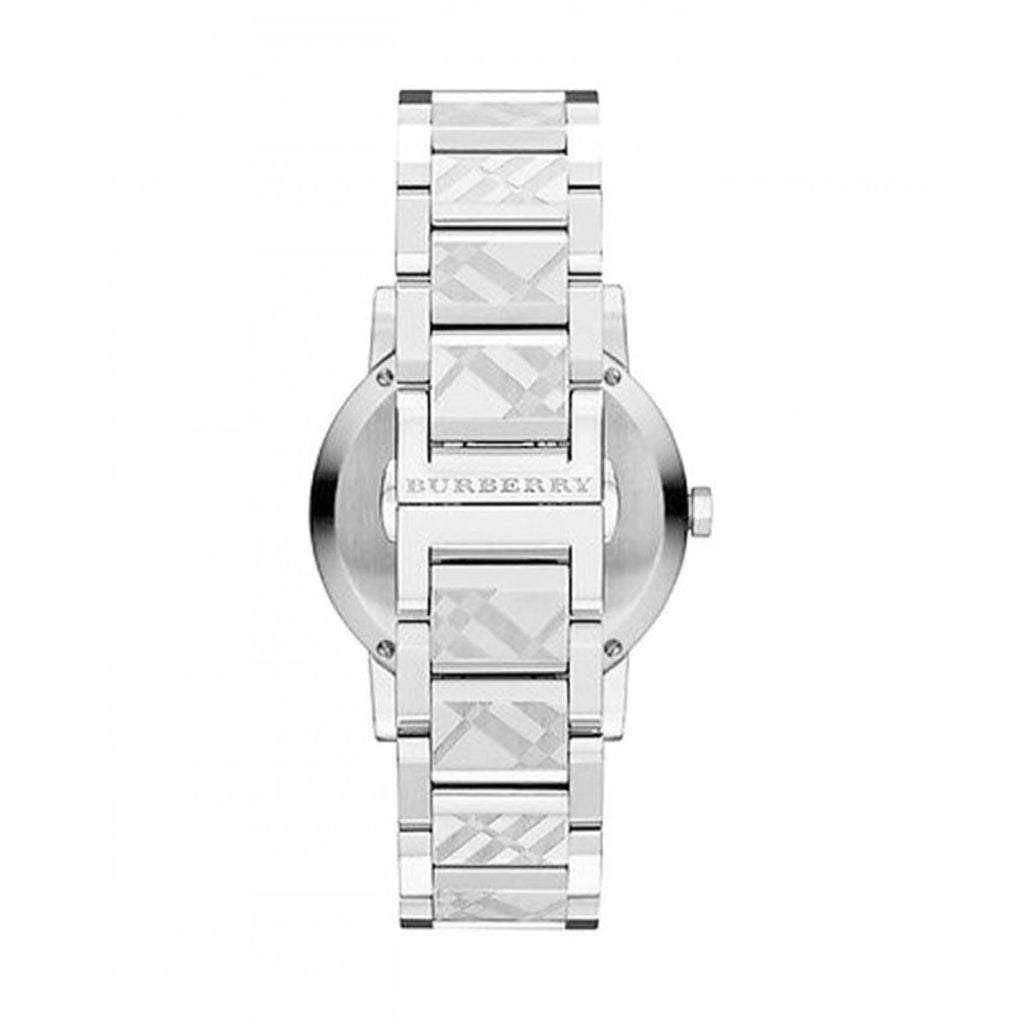 Burberry The City Silver Dial Silver Steel Strap Watch for Women - BU9233