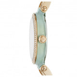 Michael Kors Delray Rose Gold Dial Two Tone Steel Strap Watch for Women - MK4317