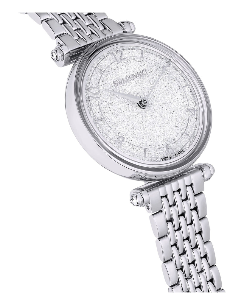 Swarovski Crystalline Wonder Silver Dial Silver Steel Strap Watch for Women - 5656929
