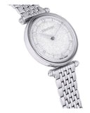 Swarovski Crystalline Wonder Silver Dial Silver Steel Strap Watch for Women - 5656929