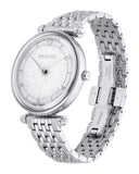 Swarovski Crystalline Wonder Silver Dial Silver Steel Strap Watch for Women - 5656929