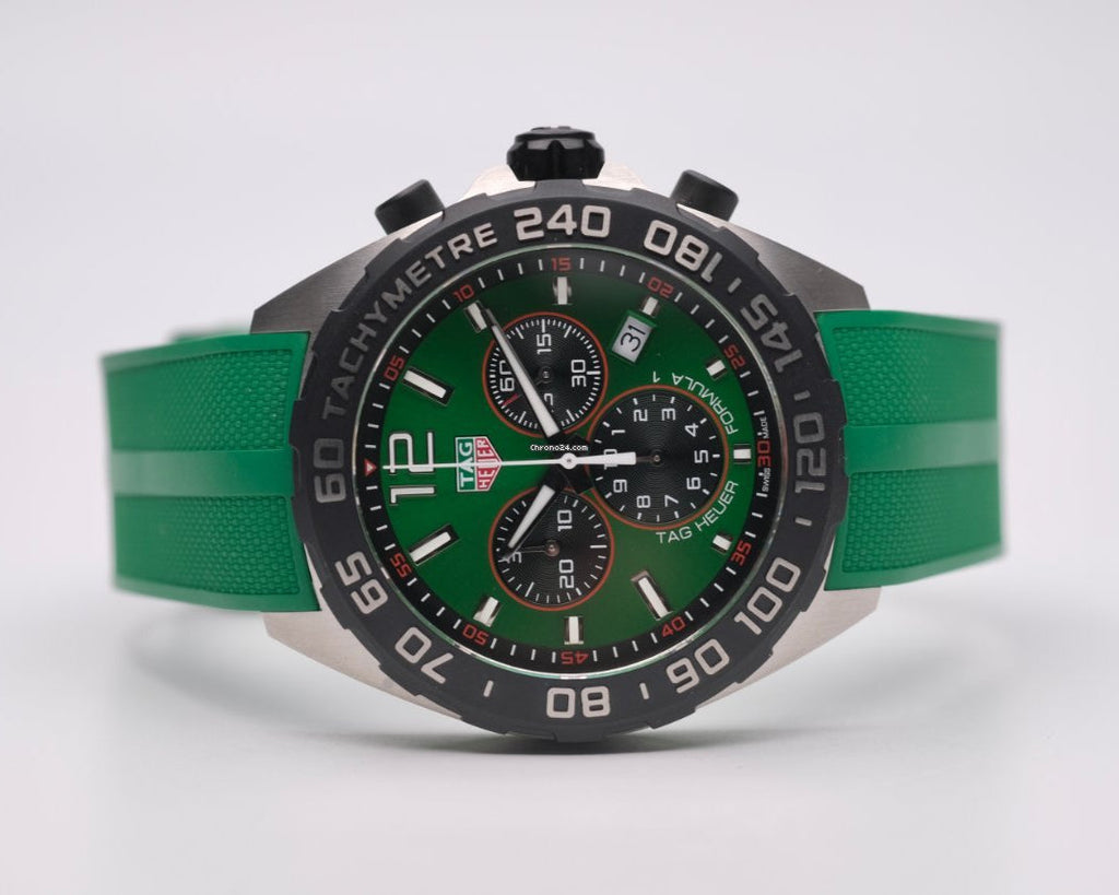 Tag Heuer Formula 1 Green Dial Watch for Men - CAZ101AP.FT8056