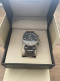 Burberry Chrono Sport Brown Dial Brown Steel Strap Watch for Men - BU7716
