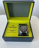 Tag Heuer Formula 1 Aston Martin Black Dial Black Leather Strap Watch for Men - CAZ101P.FC8245