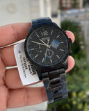 Hugo Boss Professional Black Dial Black Steel Strap Watch for Men - 1513528