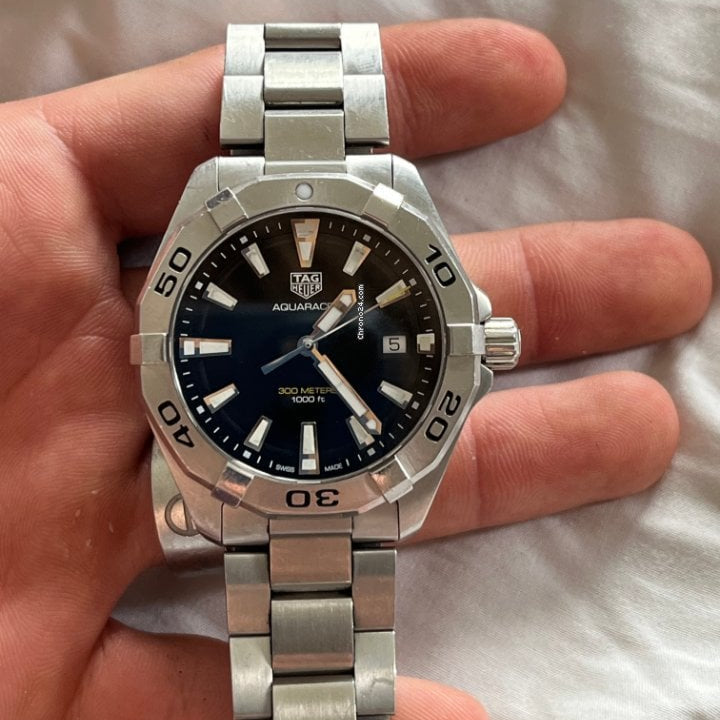 Tag Heuer Aquaracer Black Dial Watch for Men - WBD1110.BA0928