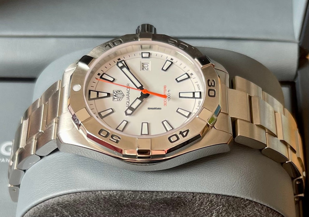 Tag Heuer Aquaracer White Dial Watch for Men - WBD1111.BA0928