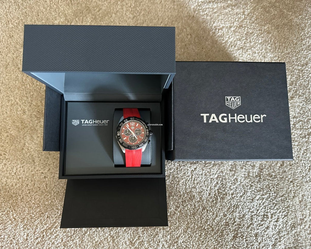 Tag Heuer Formula 1 Red Dial Watch for Men - CAZ101AN.FT8055