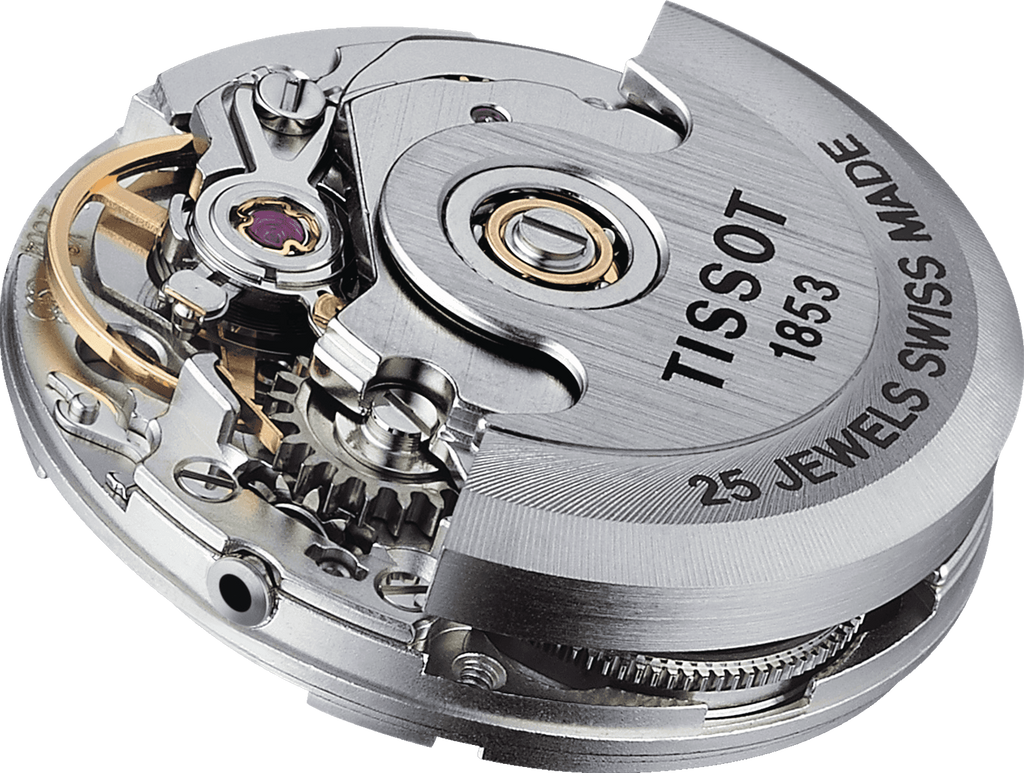 Tissot Le Locle Automatic Double Happiness Lady Silver Dial Silver Steel Strap Watch For Women - T41.1.183.35