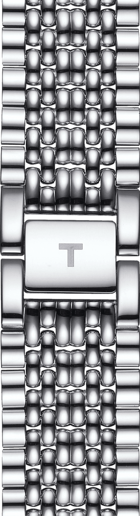 Tissot T Classic Everytime Large White Dial Silver Steel Strap Watch for Men - T109.610.11.031.00
