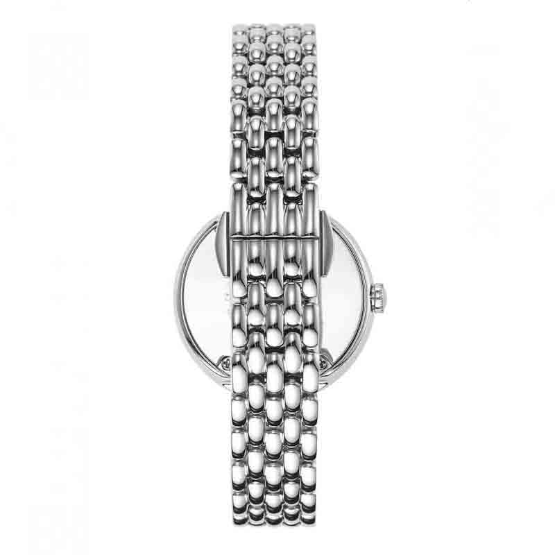 Emporio Armani Rosa Quartz White Dial Silver Steel Strap Watch For Women - AR11354