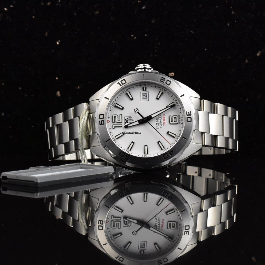 Tag Heuer Formula 1 White Dial Watch for Men - WAZ2114.BA0875