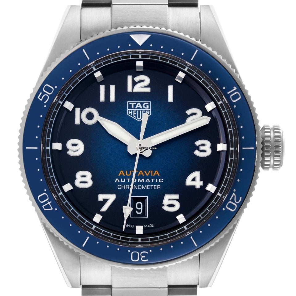 Tag Heuer Autavia Blue Dial Watch for Men - WBE5116.EB0173