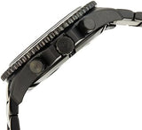 Emporio Armani Diver Chronograph Black Dial Black Steel Strap Watch For Men - AR80050