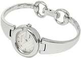 Gucci Guccissima Quartz Silver Dial Silver Steel Strap Watch For Women - YA134511