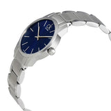 Calvin Klein City Blue Dial Silver Steel Strap Watch for Women - K2G2314N