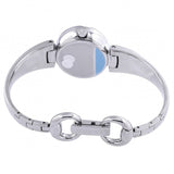 Gucci Guccissima Quartz Silver Dial Silver Steel Strap Watch For Women - YA134511