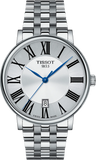 Tissot Carson Premium Silver Dial Silver Steel Strap Watch for Men - T122.417.11.033.00