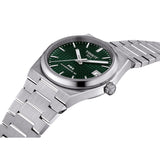Tissot PRX Powermatic 80 Green Dial Silver Steel Strap Watch for Men - T137.207.11.091.00