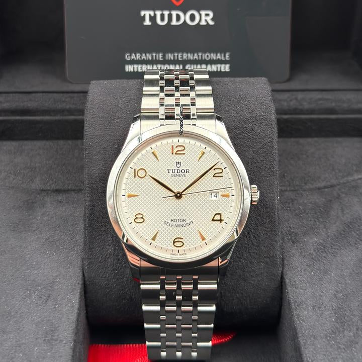 Tudor 1926 Automatic Silver Dial Silver Steel Strap Watch for Men - M91650-0001