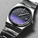 Tissot Powermatic 80 Automatic Gradient Blue Dial Silver Steel Strap Watch for Men - T137.407.11.051.01