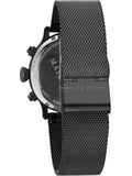 Maserati Epoca Chronograph Black Dial Black Mesh Strap Watch For Men - R8873618013