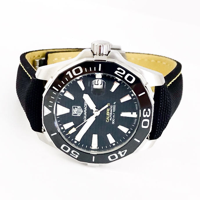 Tag Heuer Aquaracer Black Dial Watch for Men - WAY211A.FC6362