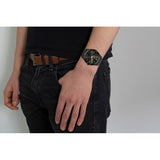 Michael Kors Slim Runway Black Dial Black Mesh Strap Watch for Women - MK8607