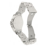 Marc Jacobs Blade Chronograph Brown Dial Silver Steel Strap Watch for Women - MBM8636