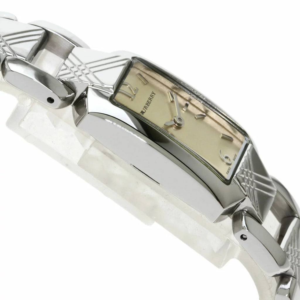 Burberry Signature Silver Dial Silver Steel Strap Watch for Women - BU4212