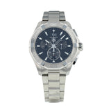Tag Heuer Aquaracer Chronograph Black Dial Silver Steel Strap Watch for Men - CAY1110.BA0927