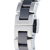 Tag Heuer Aquaracer Quartz Diamonds Black Dial Two Tone Steel Strap Watch for Women - WAY131G.BA0913