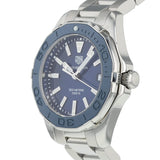 Tag Heuer Aquaracer Blue Dial Silver Steel Strap Watch for Women - WAY131S.BA0748