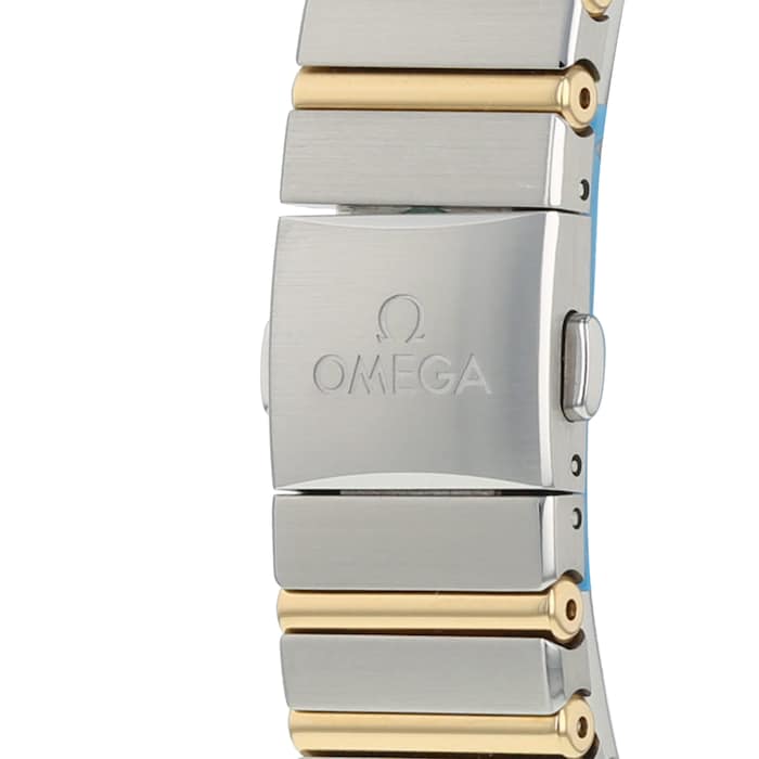 Omega Constellation Manhattan Mother of Pearl Dial Two Tone Steel Strap Watch for Women - 131.20.28.60.55.002