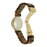 Michael Kors Darci Gold Dial Brown Two Tone Steel Strap Watch for Women - MK4326