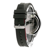 Tommy Hilfiger Mason Black Dial Black Rubber Strap Watch for Men - 1791792