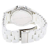 Marc Jacobs Pelly White Dial White Silicone Strap Watch for Women - MBM2565