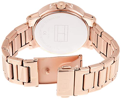 Tommy Hilfiger Bella Rose Gold Dial Rose Gold Steel Strap Watch for Women - 1781396