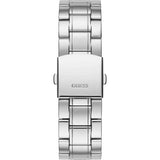 Guess Hendrix Silver Dial Silver Steel Strap Watch for Men - GW0066G1