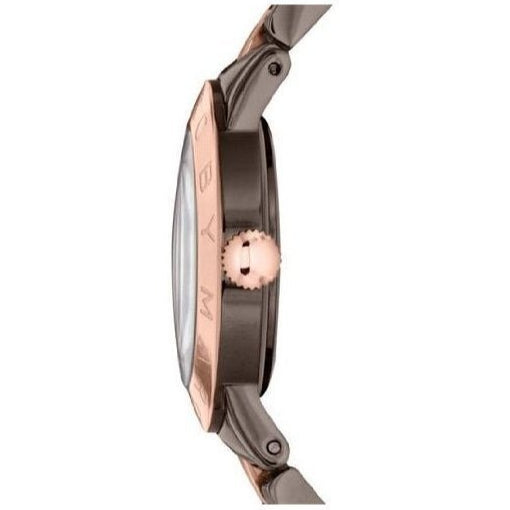 Marc Jacobs Amy Grey Dial Two Tone Steel Strap Watch for Women - MBM3195