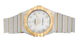 Omega Constellation Manhattan Mother of Pearl Dial Two Tone Steel Strap Watch for Women - 131.20.28.60.55.002