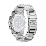 Salvatore Ferragamo Sapphire Chrono Black Dial Silver Steel Strap Watch for Men - SFME00321