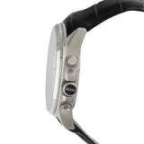 Hugo Boss Driver Blue Dial Black Leather Strap Watch for Men - 1512882