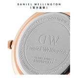 Daniel Wellington Petite Pressed Melrose White Dial Gold Mesh Bracelet Watch For Women - DW00100447